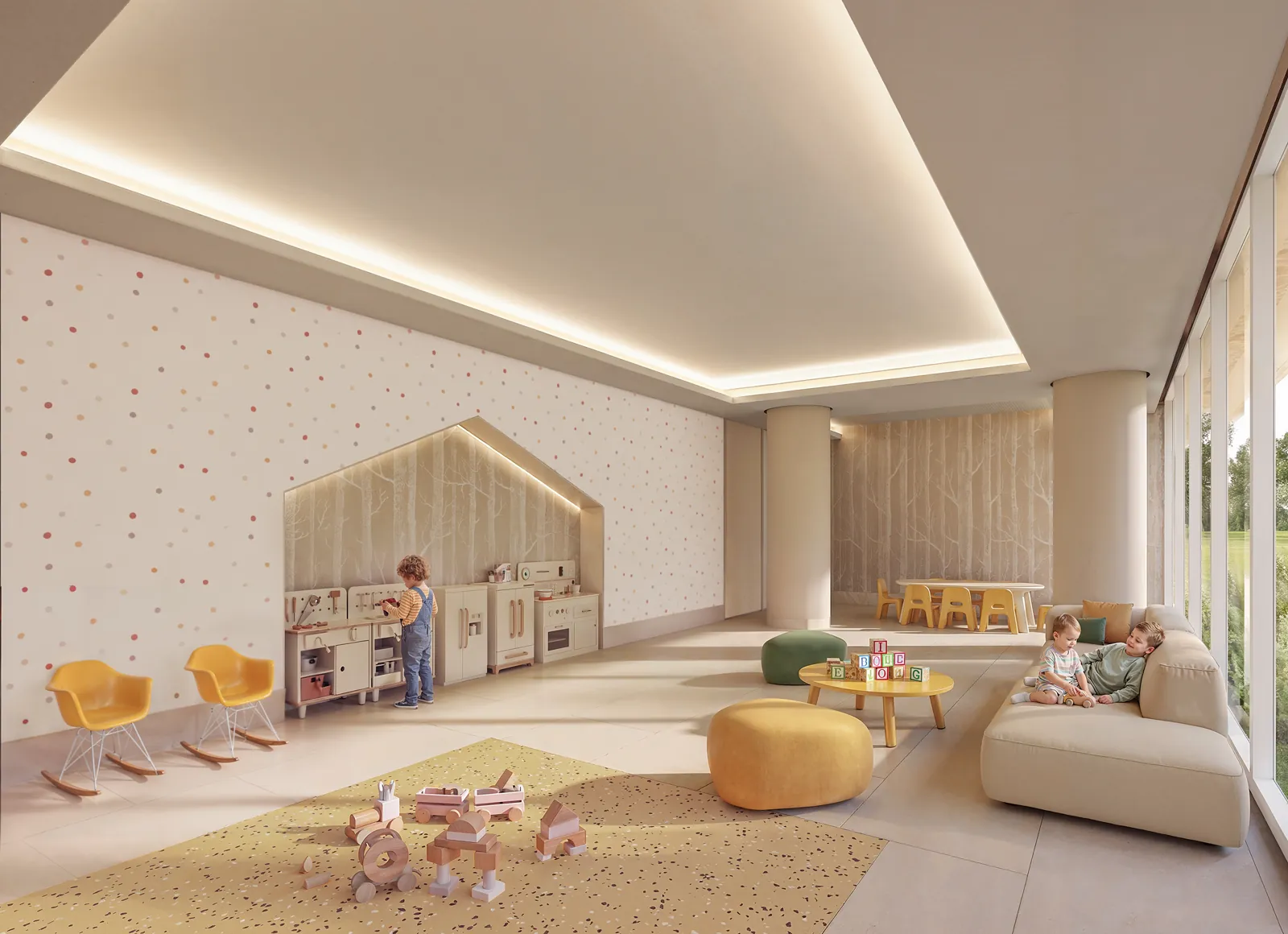 Sala de juegos para niños de Torre 5