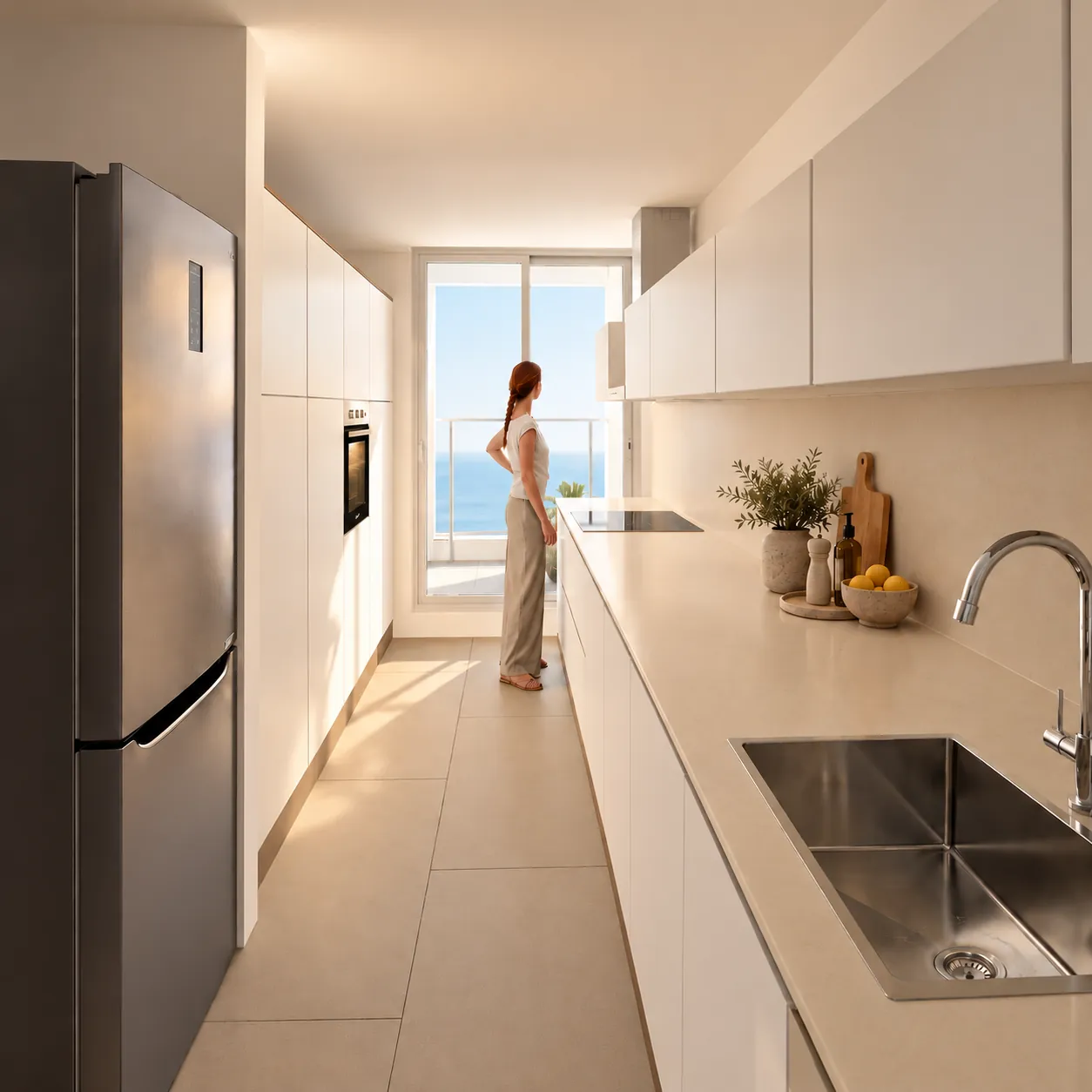 Cocina de un apartamento de Torre 5