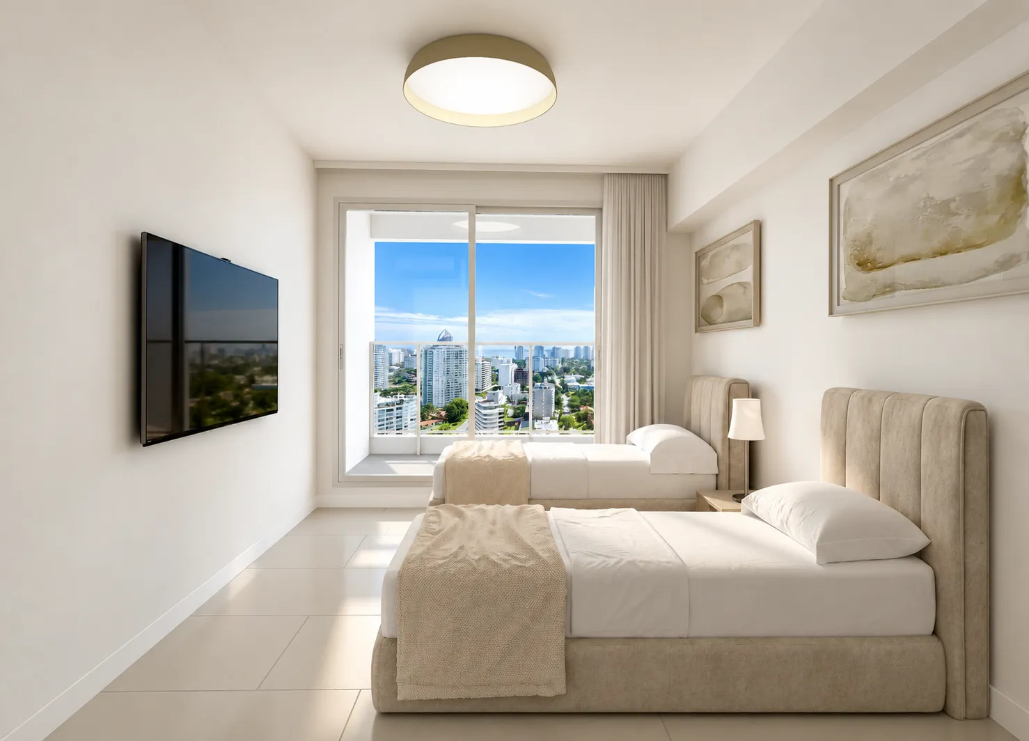 Suite secundaria de un apartamento de Torre 5