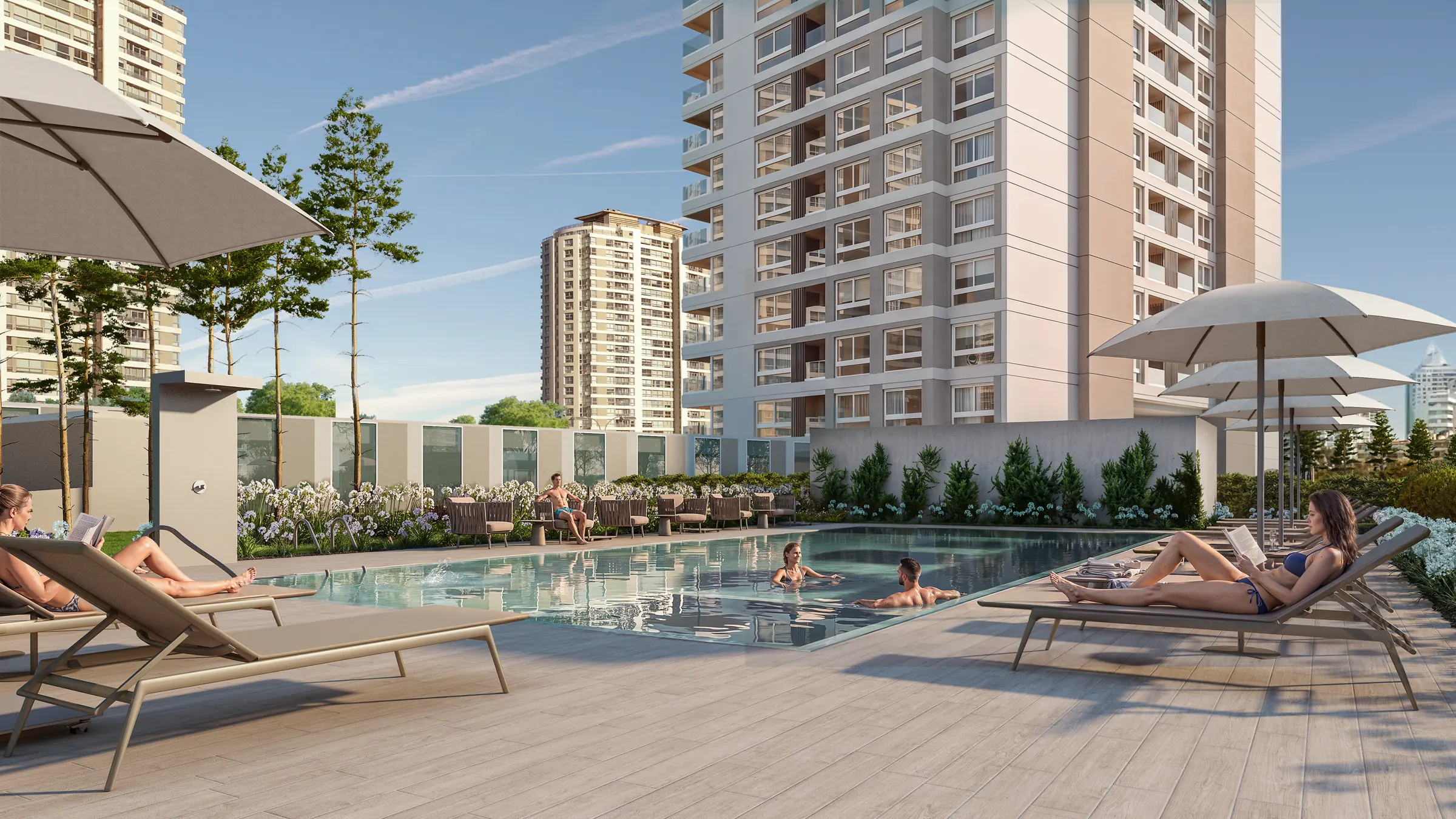 Piscina exterior de Torre 5